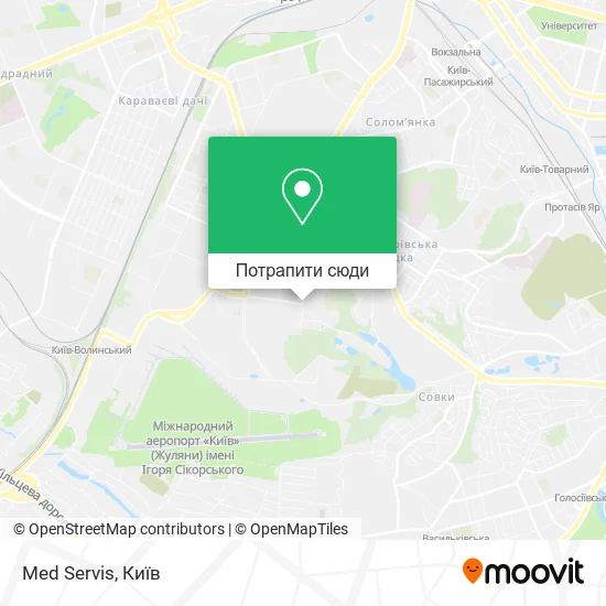 Карта Med Servis