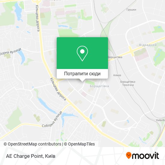 Карта AE Charge Point