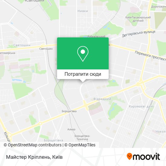 Карта Майстер Кріплень