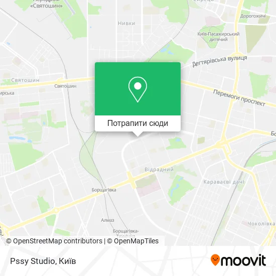 Карта Pssy Studio