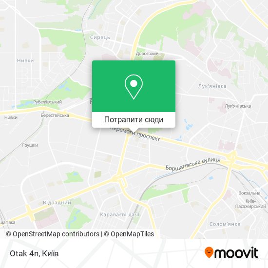 Карта Otak 4n