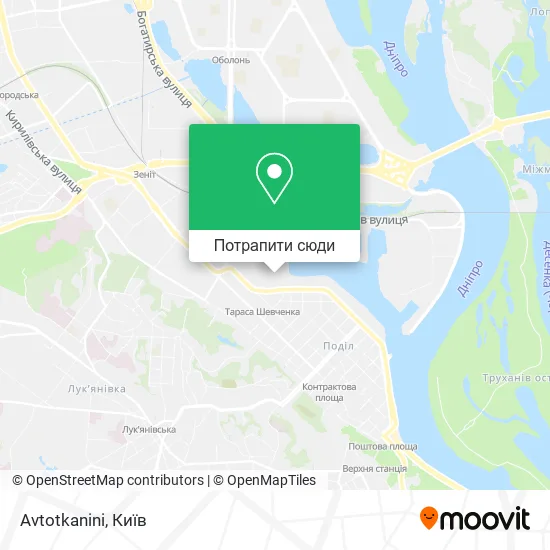 Карта Avtotkanini
