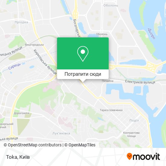 Карта Toka