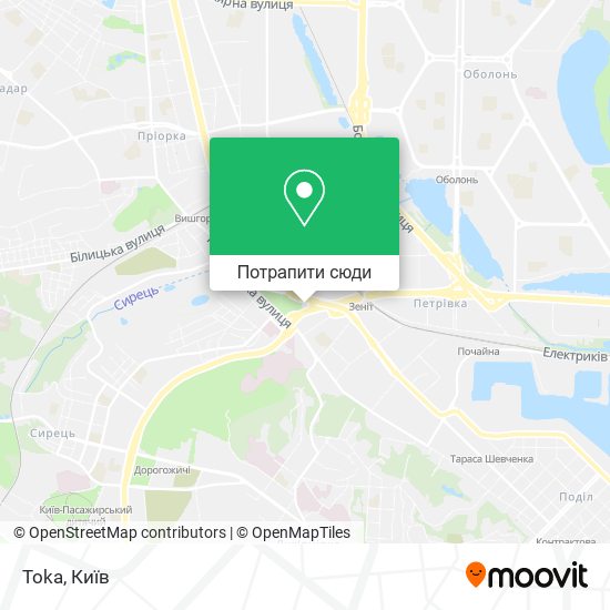 Карта Toka