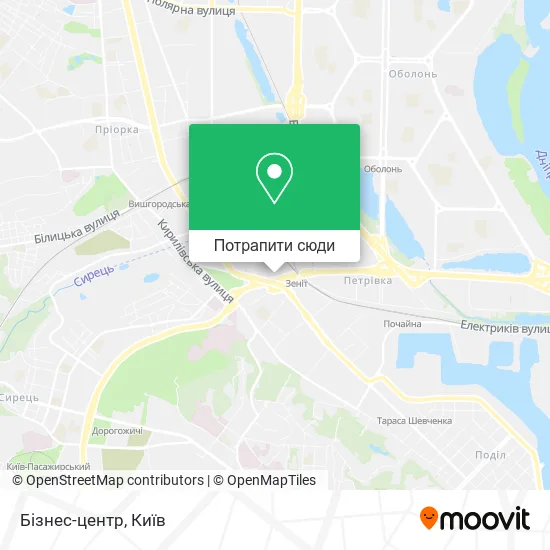 Карта Бізнес-центр