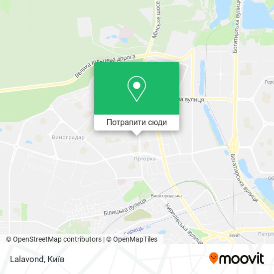 Карта Lalavond