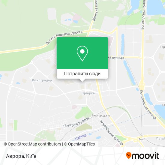 Карта Аврора