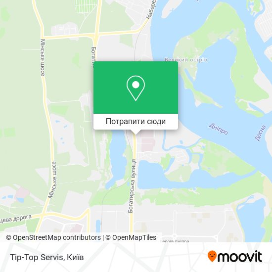 Карта Tip-Top Servis