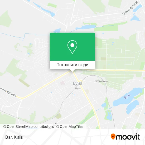 Карта Bar