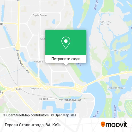 Карта Героев Сталинграда, 8А