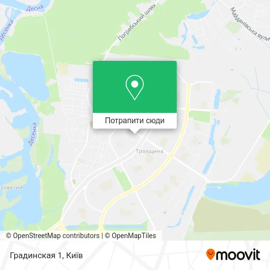Карта Градинская 1