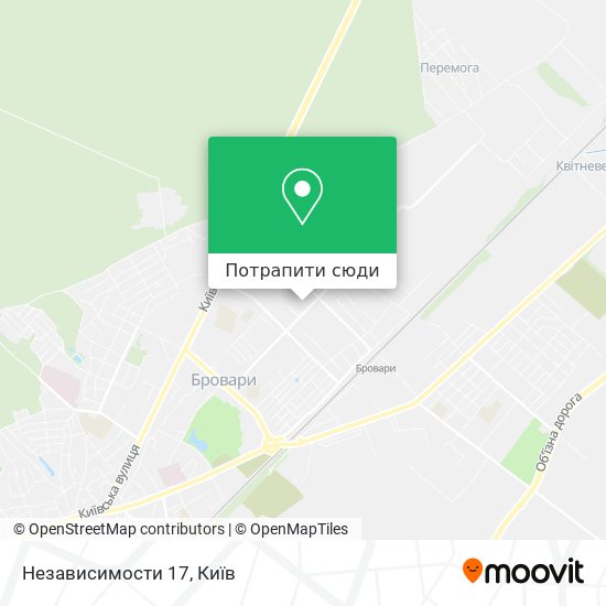 Карта Независимости 17