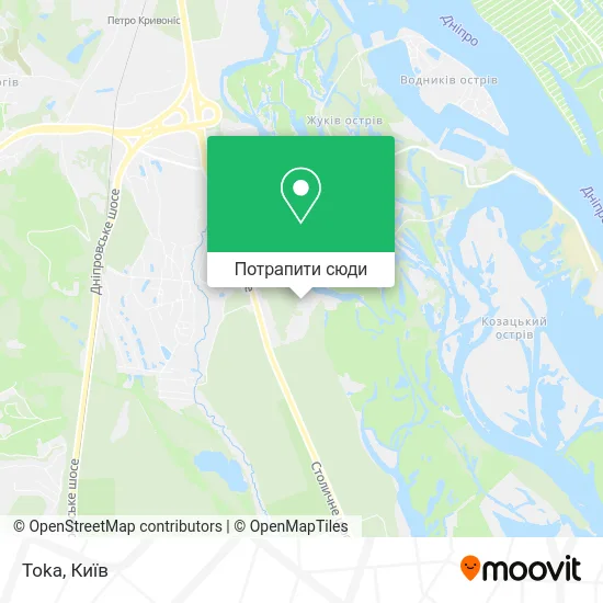 Карта Toka
