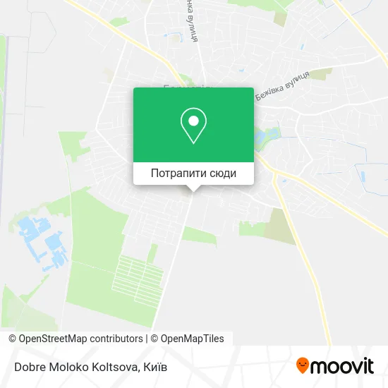Карта Dobre Moloko Koltsova