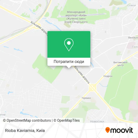 Карта Rioba Kaviarnia