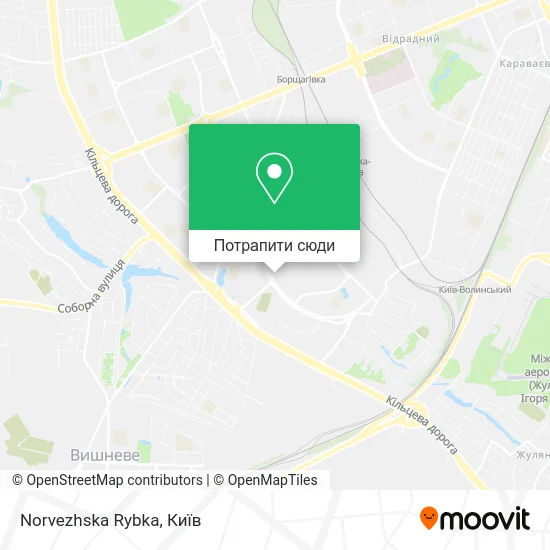 Карта Norvezhska Rybka