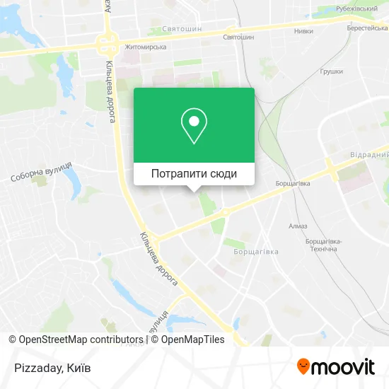 Карта Pizzaday