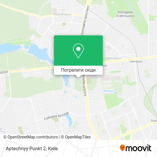 Карта Aptechnyy Punkt 2