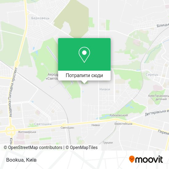 Карта Bookua