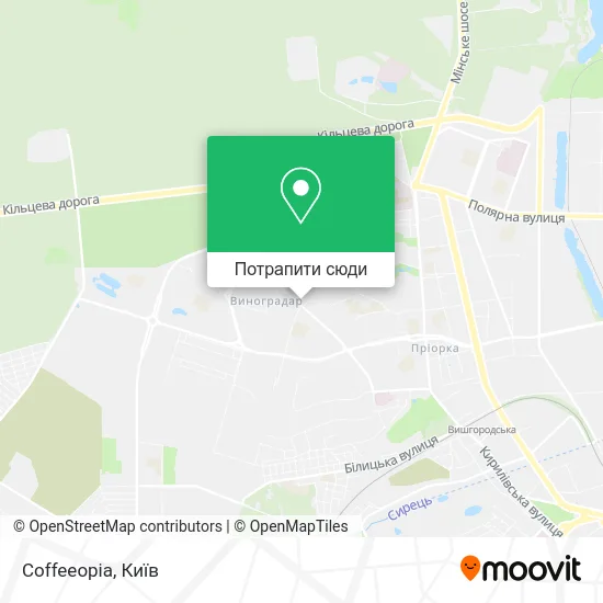 Карта Coffeeopia