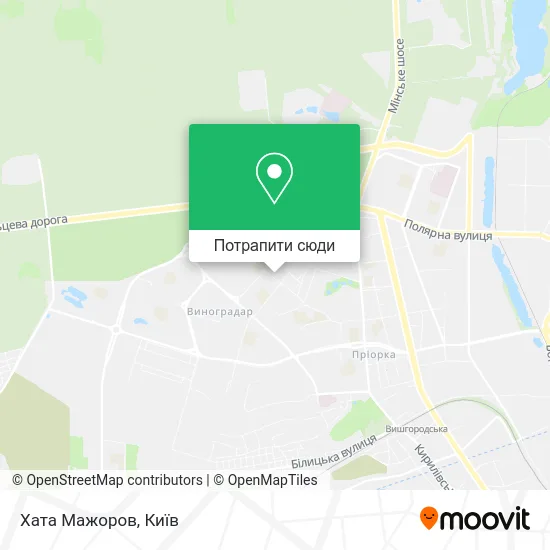 Карта Хата Мажоров