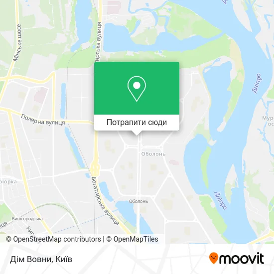 Карта Дім Вовни