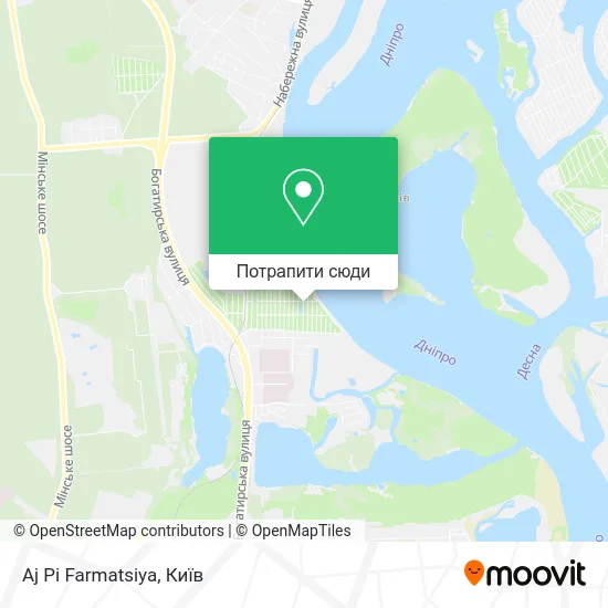 Карта Aj Pi Farmatsiya