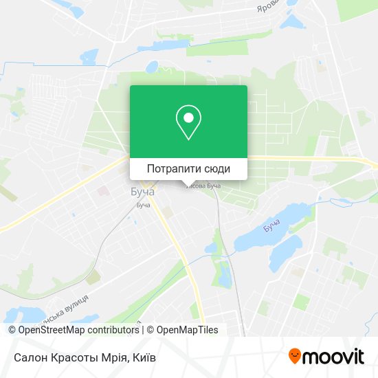 Карта Салон Красоты Мрія