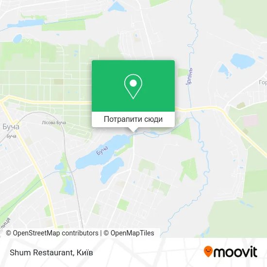 Карта Shum Restaurant