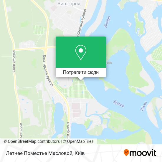 Карта Летнее Поместье Масловой