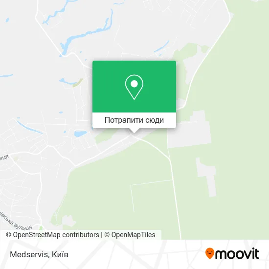 Карта Medservis