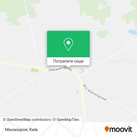 Карта Манікюрня