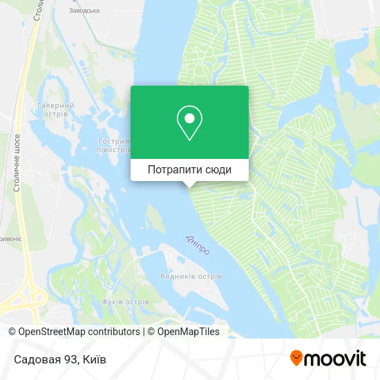 Карта Садовая 93