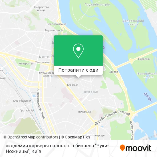 Карта академия карьеры салонного бизнеса "Руки-Ножницы"
