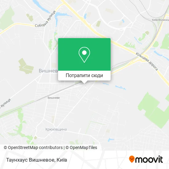 Карта Таунхаус Вишневое