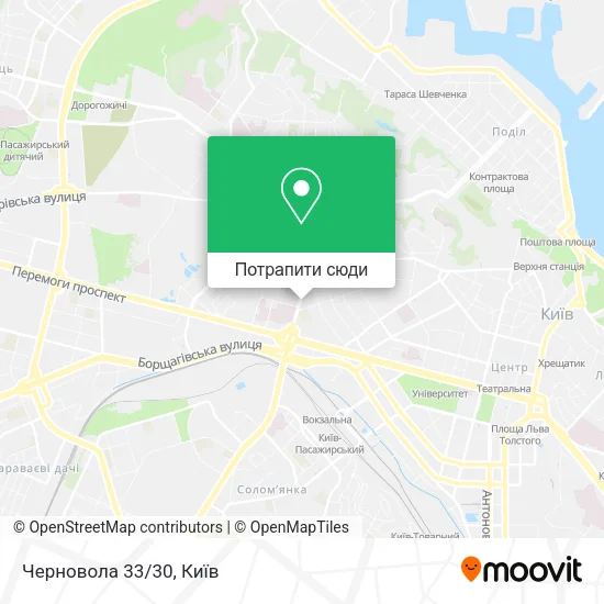Карта Черновола 33/30