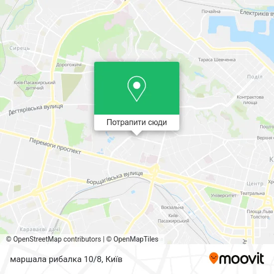 Карта маршала рибалка 10/8