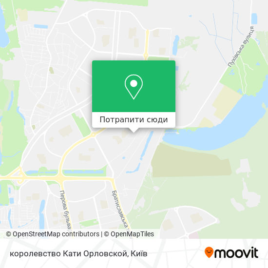 Карта королевство Кати Орловской