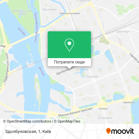 Карта Здолбуновская, 1