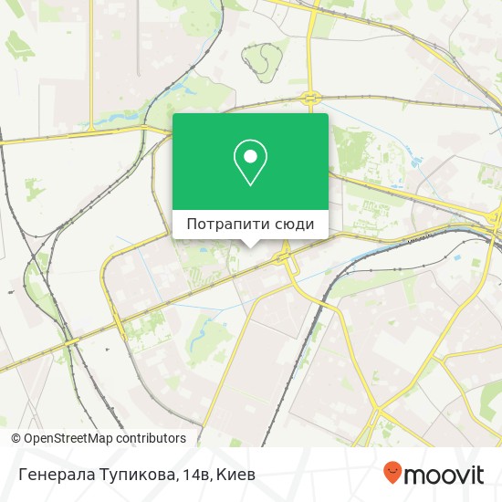 Карта Генерала Тупикова, 14в