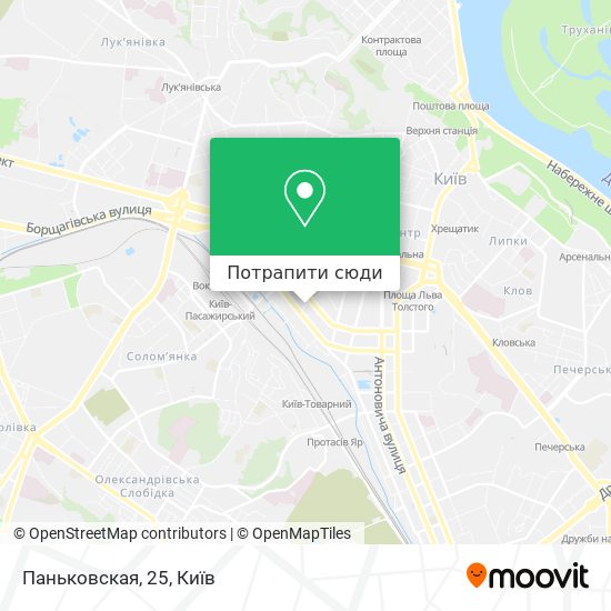 Карта Паньковская, 25