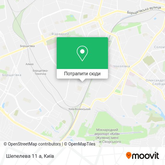 Карта Шепелева 11 а