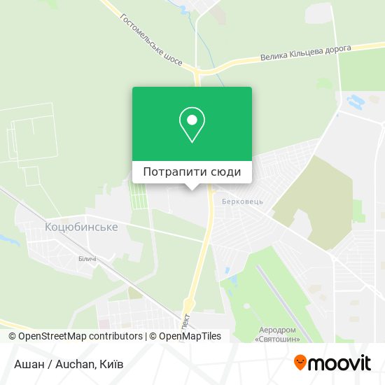 Карта Ашан / Auchan