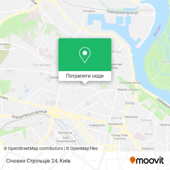 Карта Січових Стрільців 24
