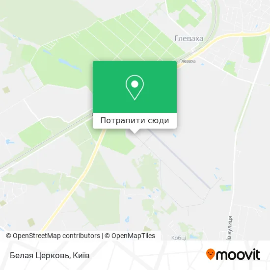Карта Белая Церковь