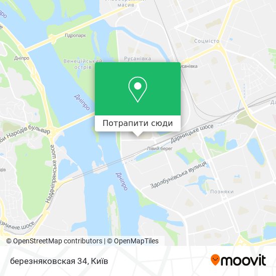Карта березняковская 34