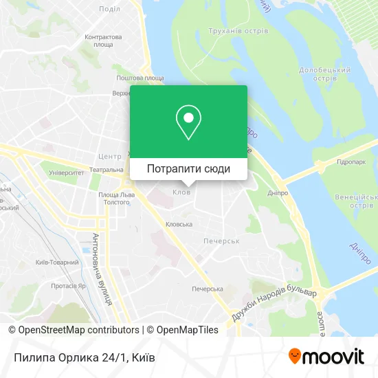 Карта Пилипа Орлика 24/1