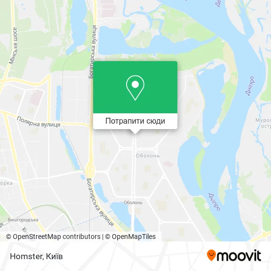 Карта Homster