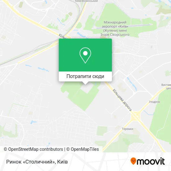 Карта Ринок «Столичний»