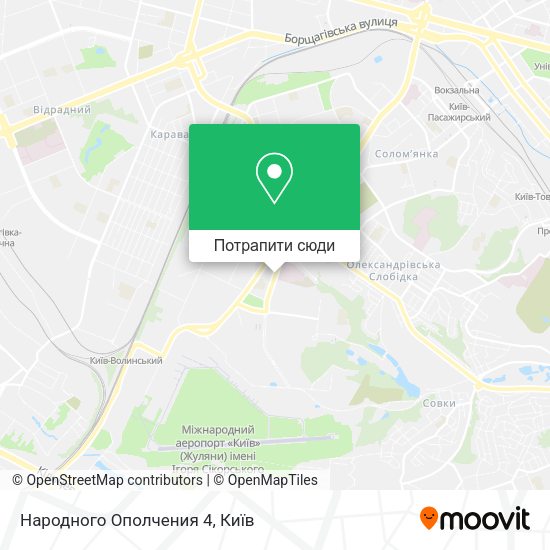 Карта Народного Ополчения 4